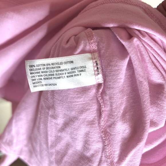 JoyLab V Neck Long Sleeve Pullover Top Pink Womens Size XL - Picture 8 of 11